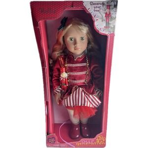 Our Generation OG Target HOLLIE Christmas Holiday Collectible Doll 18" (READ)